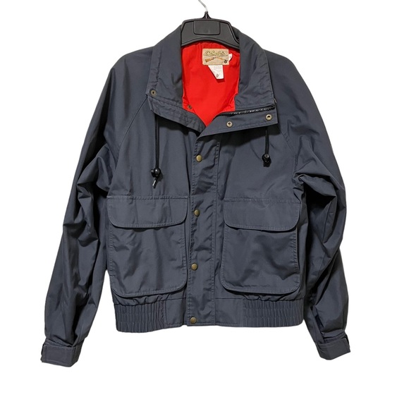 Cabela's Jackets & Coats Vintage Cabelas Gray Lightweight Zip Snap